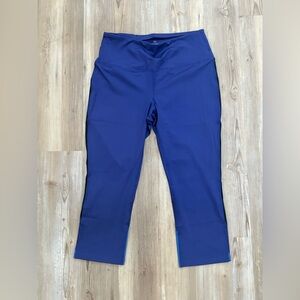 Ruby Ribbon Sport Ankle Leggings in Azure NWT Size L